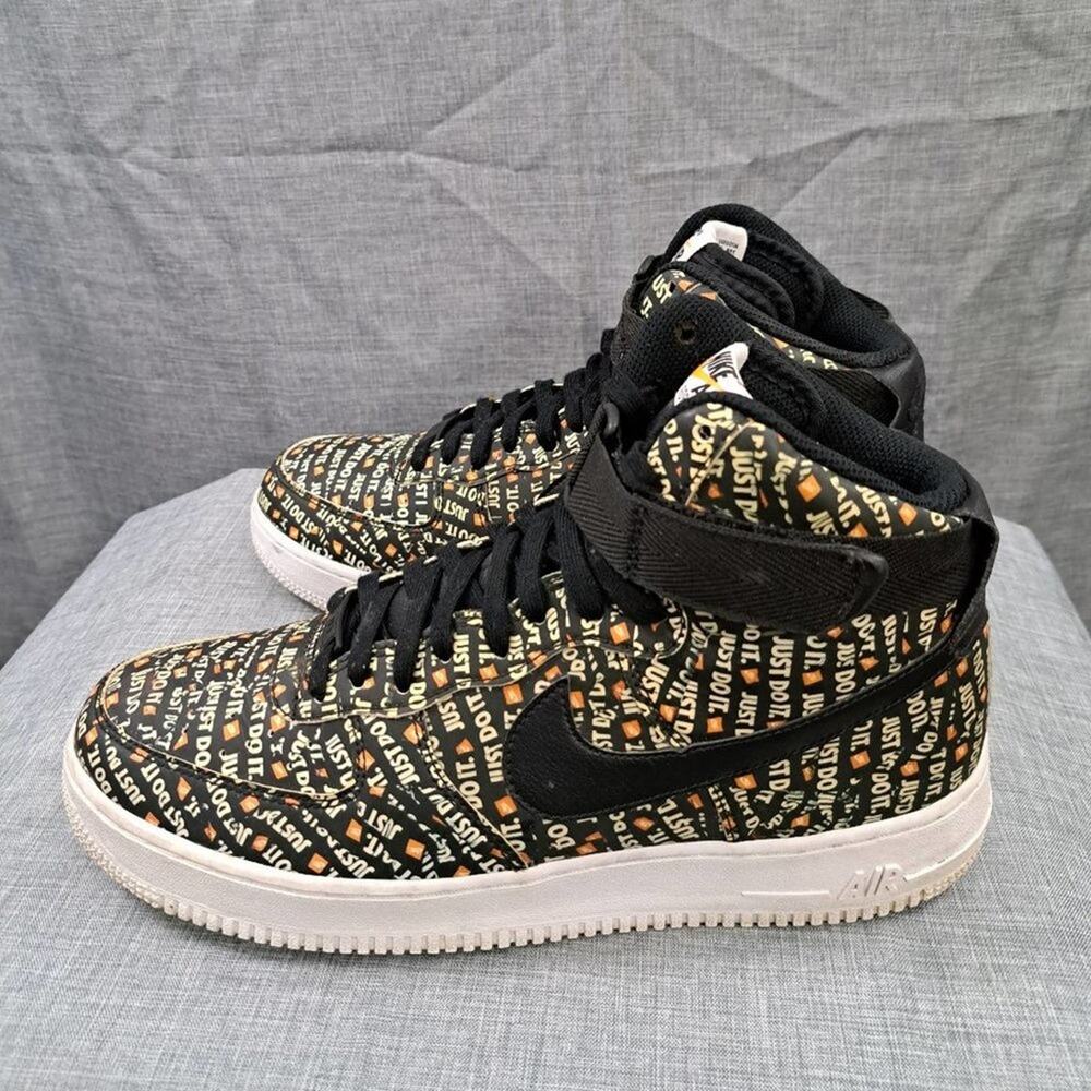 %NIKE Air Force 1 High '07 LV8 "Just Do It" Shoe - Mens Size 10.5 / A 31